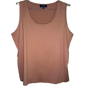 Karen Kane Coral Sleeveless Top‎ Sz 3X
